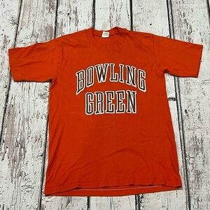 Vintage 1980s Bowling Green University Falcons 80s Tee Crewneck Tshirt